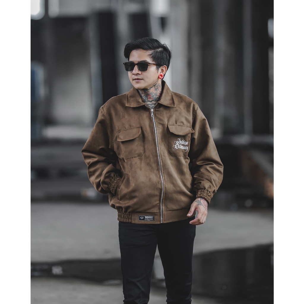 JAKET PRIA  FLIGHT VINTAGE