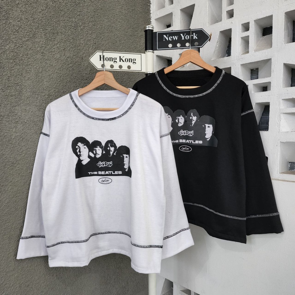 [ COD PROMO ] THE BEATLES OUTER / OUTER KEKINIAN / SWEATER UNISEX / SWEATER MURAH /  OUTER TERBARU 2023 / OUTER UNISEX / OUTER BAHAN FLEECE PREMIUM