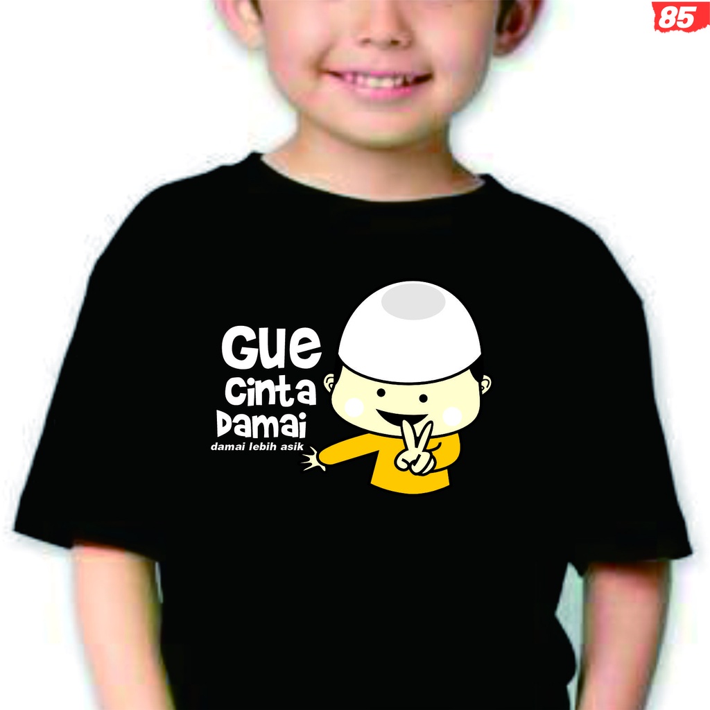 Kaos Distro Anak Cinta Damai