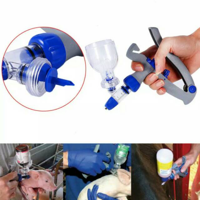 Alat injeksi vaksin Alat Vaksin Ayam DOC peternakan alat suntik otomatis 1cc ml vaksin ayam jarum suntik ayam bebek doc sapi