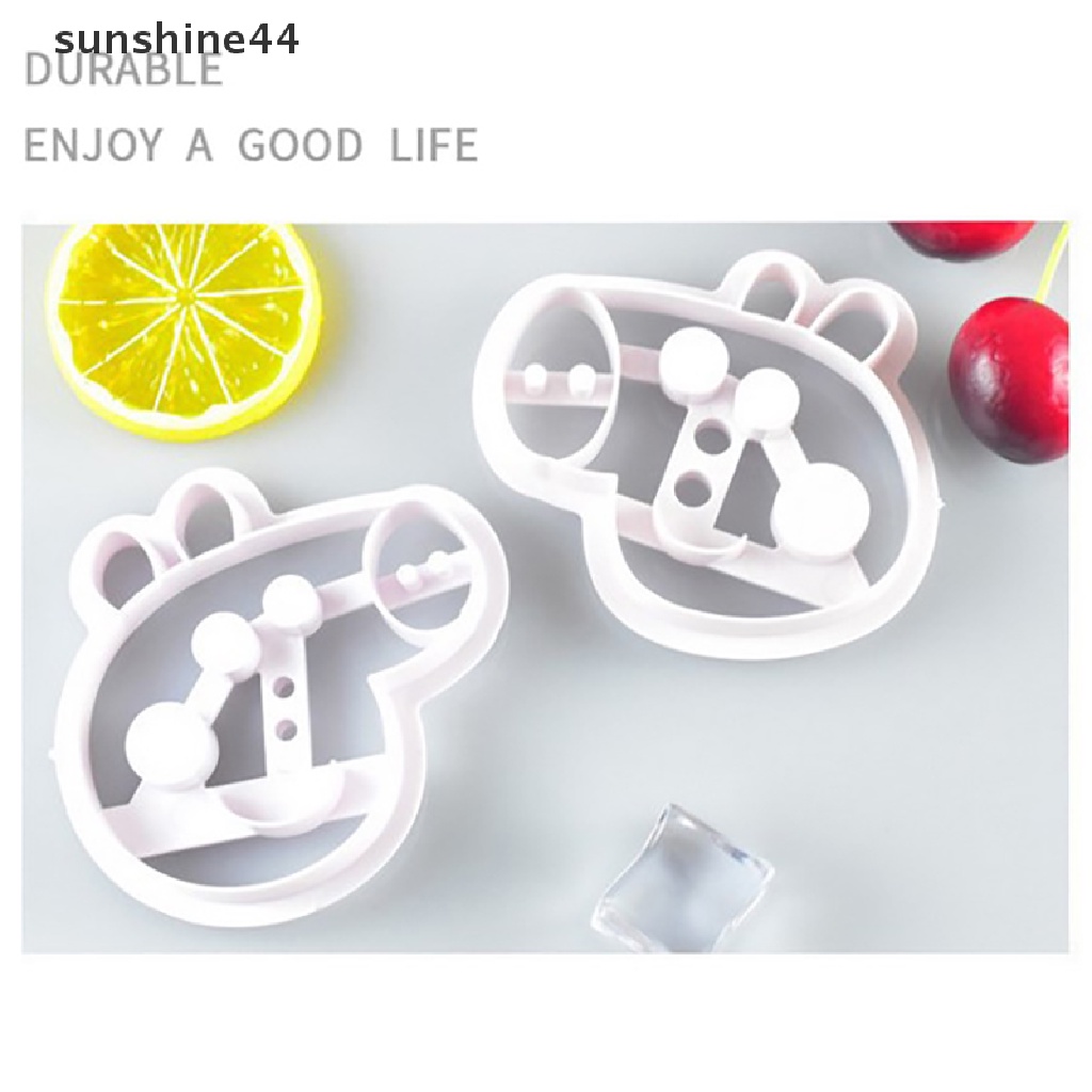 Sunshine 1Pc Cetakan Kue Kering Kartun Babi Fondant Cetakan Kue Decorag Tools.