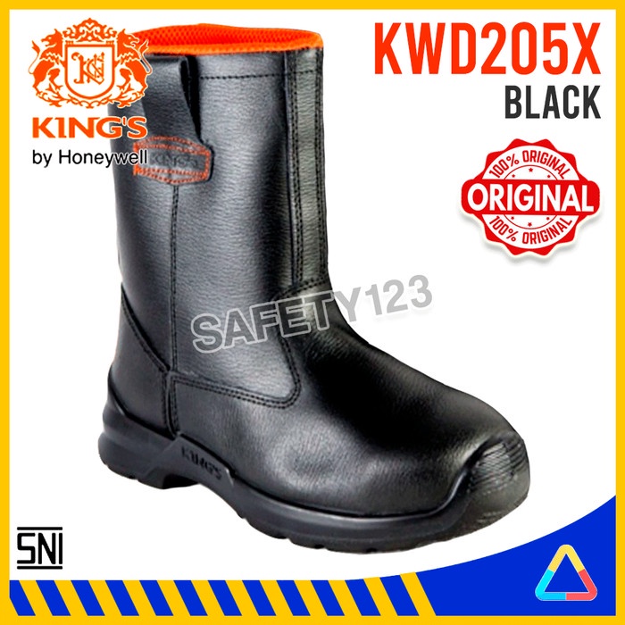 Safety Kings Kwd 205X Sepatu Safety Shoes King'S Kwd205 Hitam Ori Honeywell