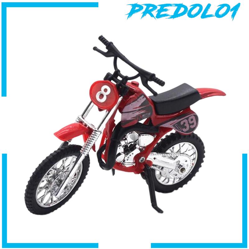 [Predolo1] Patung Miniatur Pemandangan Jalanan Model Koleksi Model Motor Untuk Anak