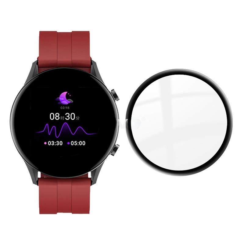 Cover Pelindung Layar Penuh Untuk IMILAB W12 W12S KW66 Smart Watch Film Pelindung Untuk Aksesoris Jam Tangan IMILAB W12S (Bukan Kaca)