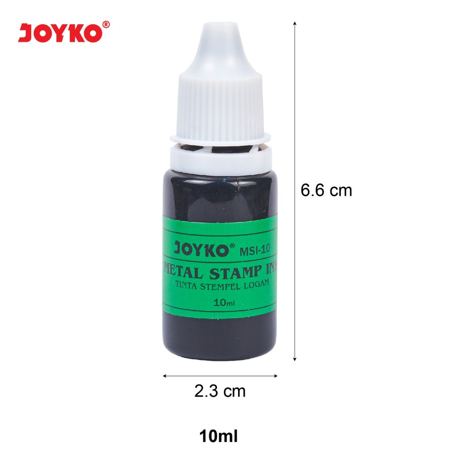 Metal Stamp Ink Tinta Stempel Logam Numerator Joyko MSI-10 Hitam