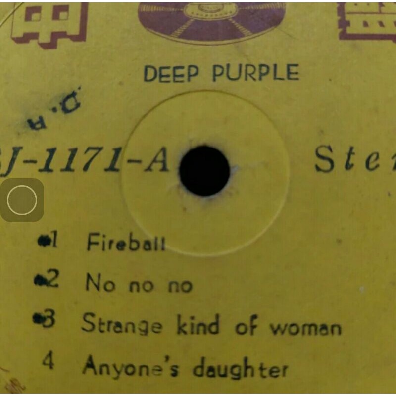 Vinyl Piringan Hitam 12 inch Deep Purple FireBall