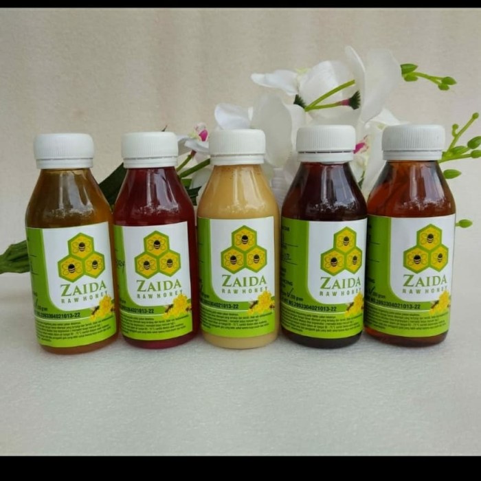 

Madu Hutan Zaida Heterogen,Kopi,Salam,Sawo Tester of Five 5 x 200 gram