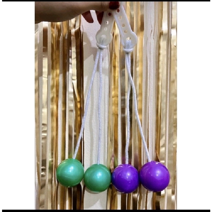 Promo 1 Set Lato Lato Glow InThe Dark  Dengan Tali Dan Pegangan