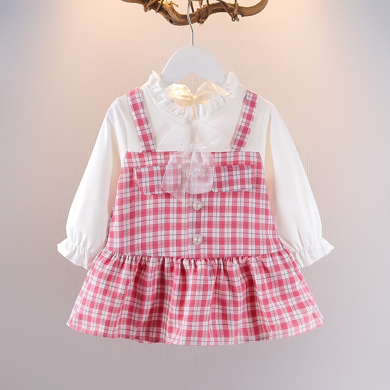 DR44- 0-3T Dress Anak Bayi Perempuan Import Ziel