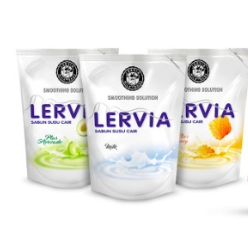 Lervia Sabun Cair 400 Ml /Lervia Sabun Refil
