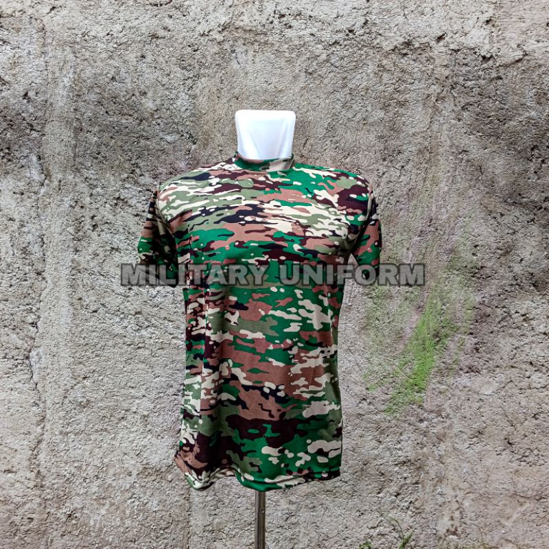 KAOS LORENG TNI AD TERBARU ORIGINAL MILITARY UNIFORM