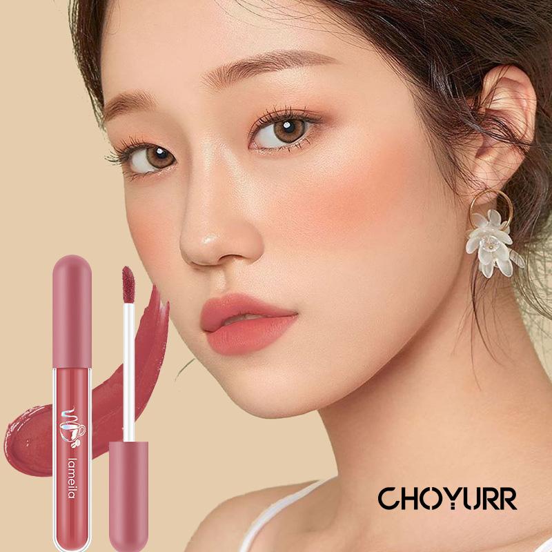 【COD】Lip Glaze Lipstik Cair Lip Gloss Pelembab Silky Misty Matte Lipstick Anti Air Lipstick Velpet Lip Gloss -CH