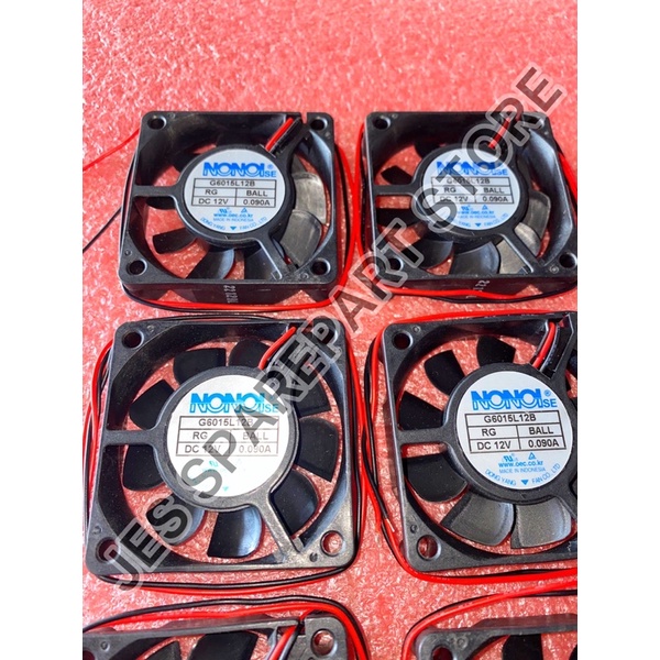 KIPAS / FAN DC 12V 6CM NONOISE G6015L12B 0.090A