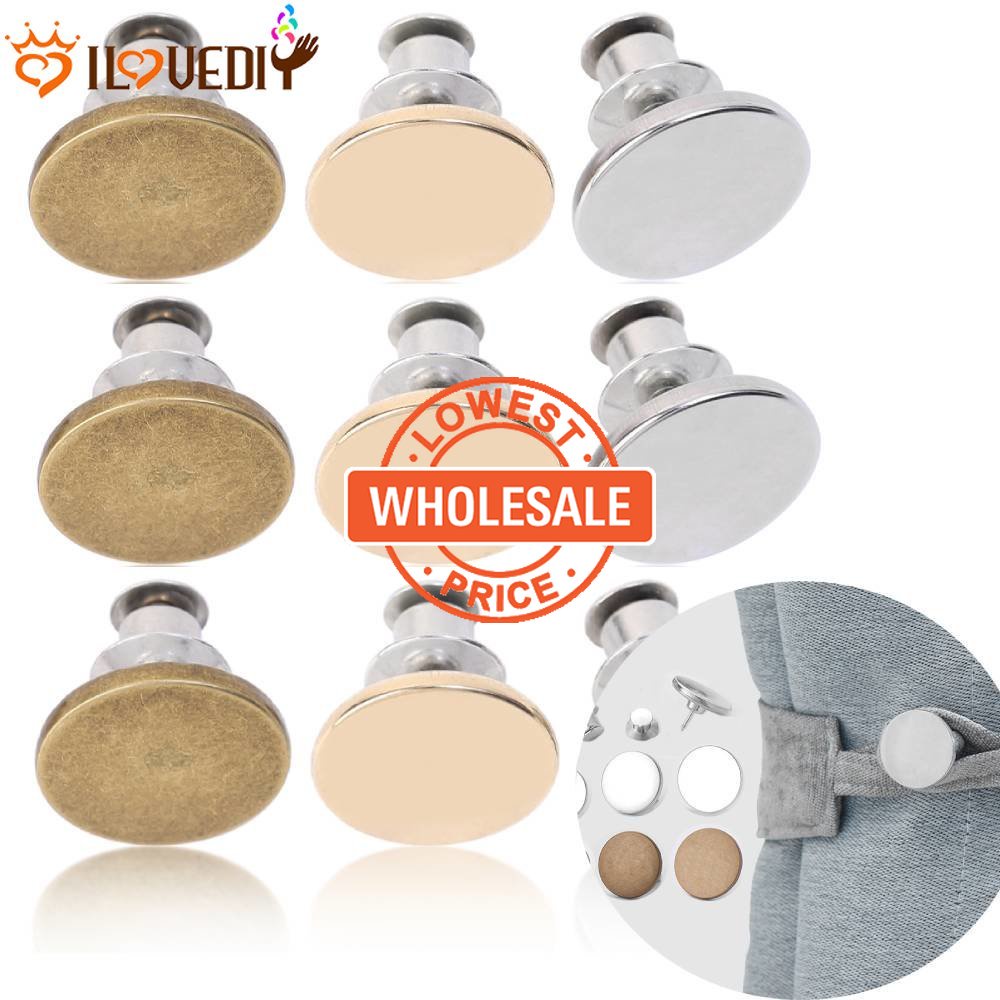 [Harga Grosir] Untuk HomeOffice Tirai Gorden Tirai Dapat Dilepas Anti-Bocor Tombol Logam Tirai Pengikat Tali Pengikat Gesper 1PCS Gesper Gorden Alloy Tirai Memperbaiki Gesper