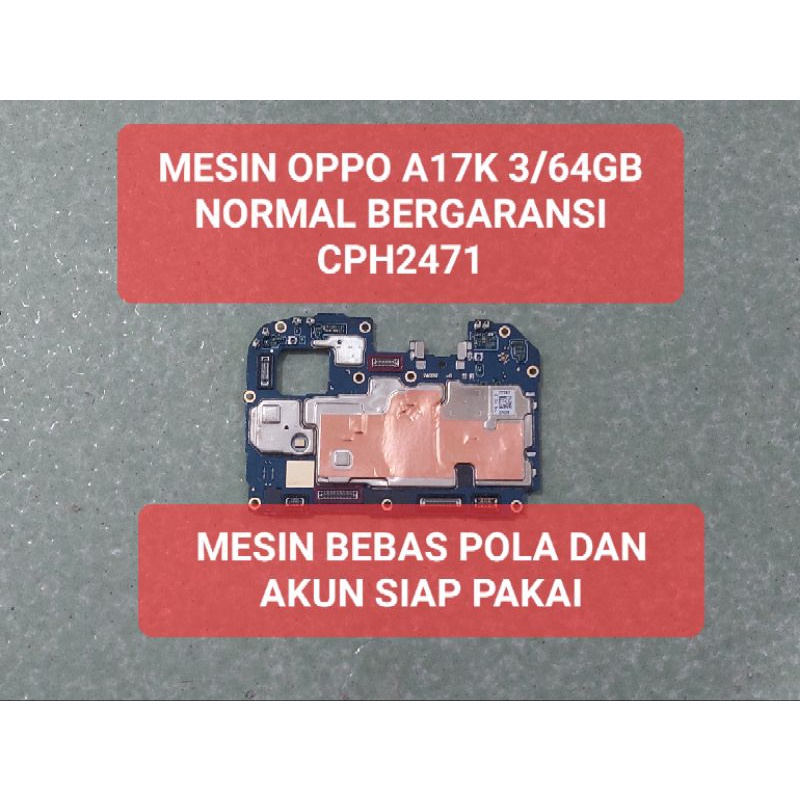 mesin oppo a17k normal mesin oppo a17k 3-64gb normal mesin oppo a17k original mesin oppo cph2471 ori