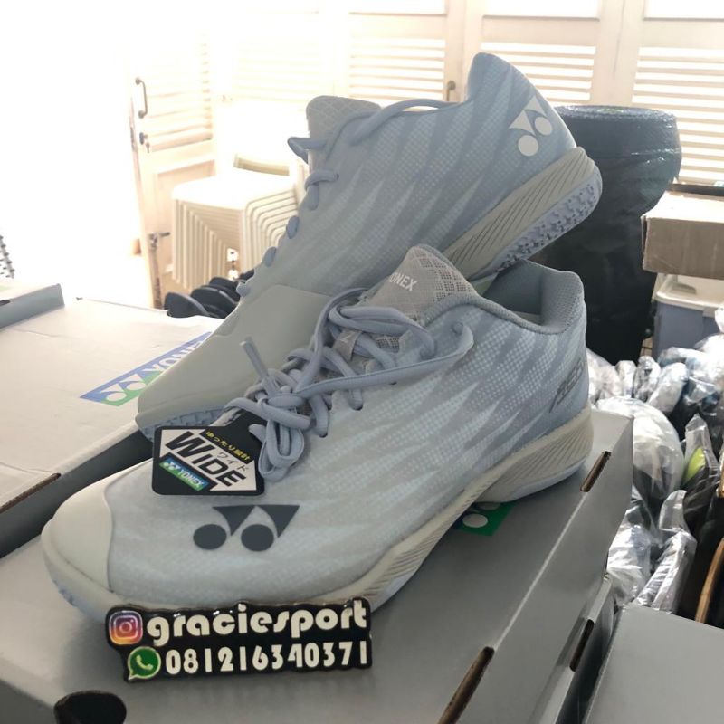 Sepatu Yonex Aerusz2 light blue wide