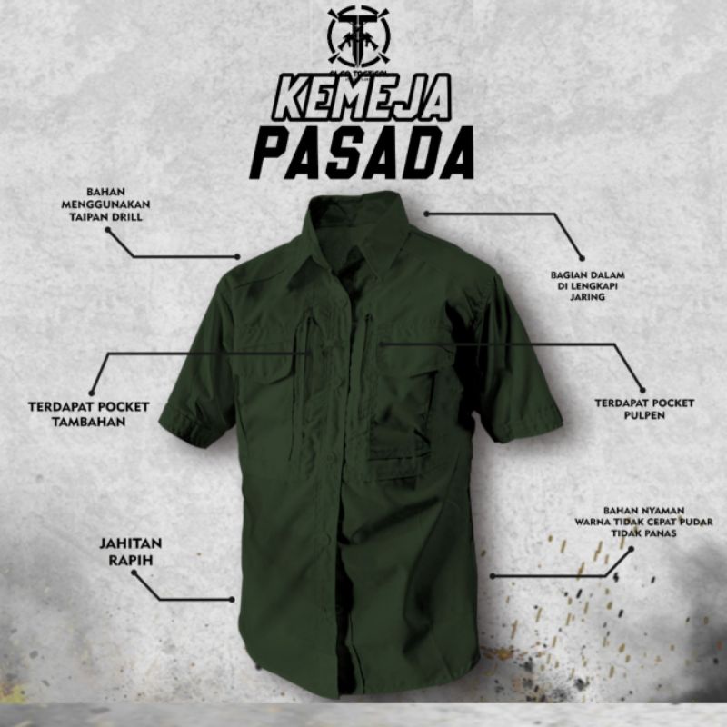Kemeja Pasada Tactical