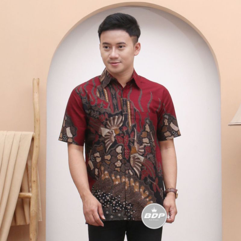 Grosir Kemeja Batik pria Seri Size m..l..xl..xxl  /Seragam Batik keluarga kondangan