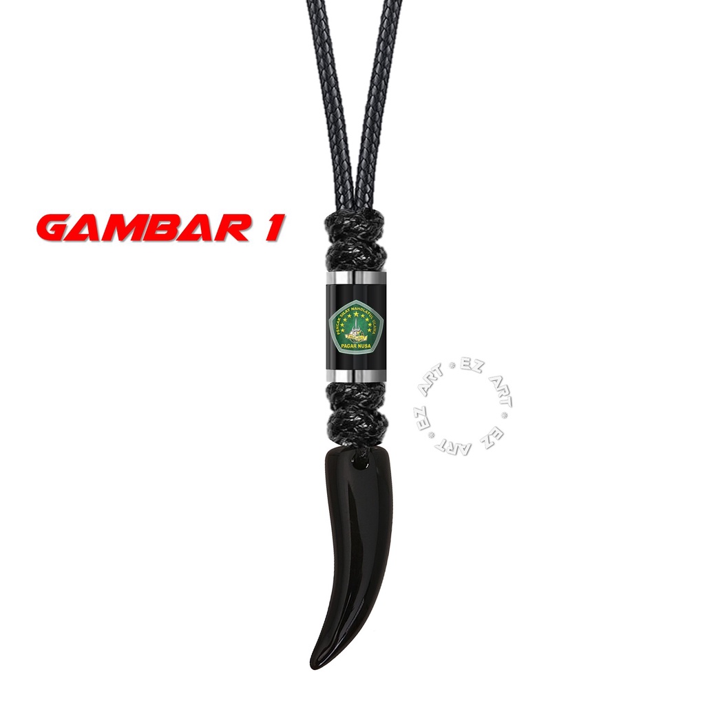 KALUNG BANDUL TARING TABUNG TEMA PAGAR NUSA PENDEKAR SILAT PN TALI KULIT