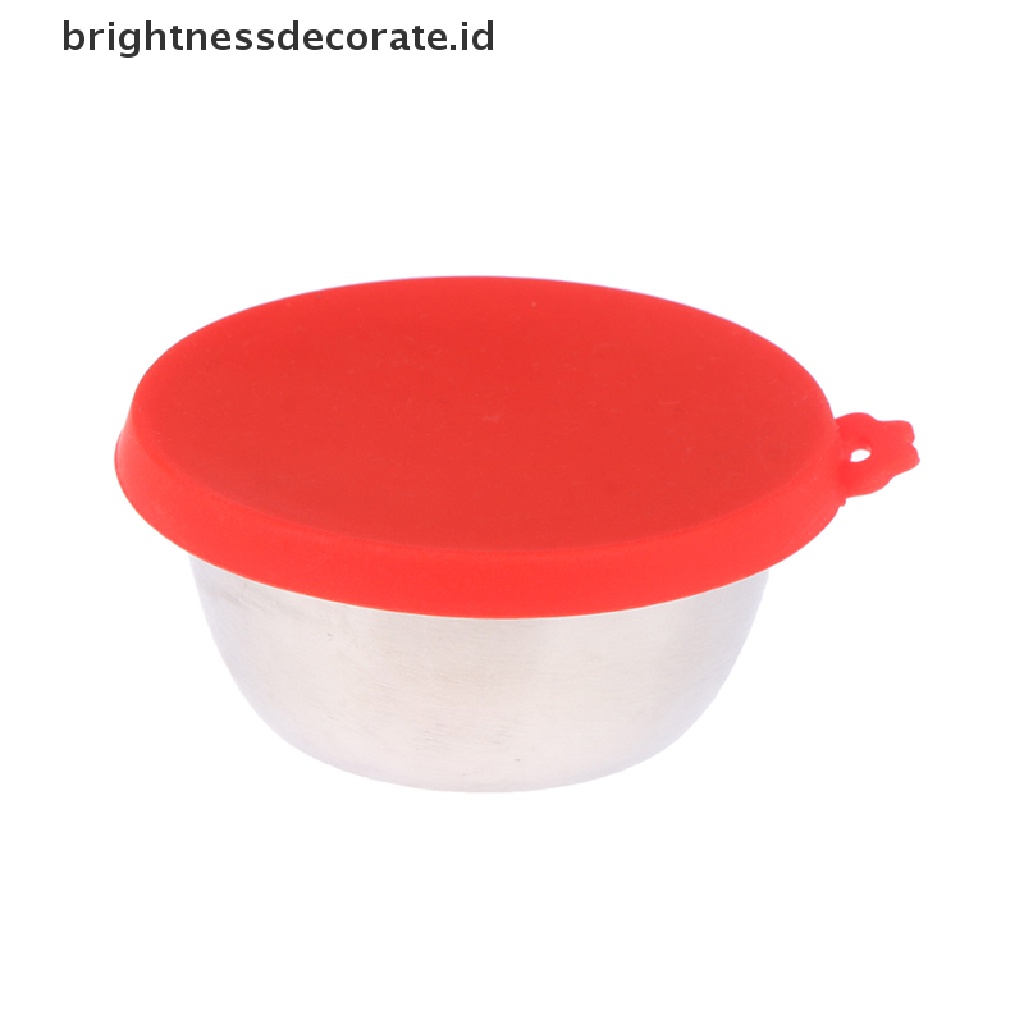 [Birth] 50ml Dipping Sauce Cup w/Tutup Wadah Bumbu Salad Lunch Piknik Kotak Travel [ID]