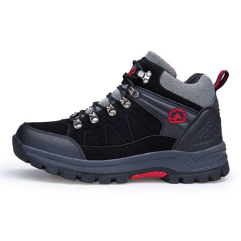 Import Olahraga Outdoor Waterproof Sepatu Boots Tinggi Hiking Gunung Pria Cowok Kasual Kerja Adventure Mendaki Touring Keren 243
