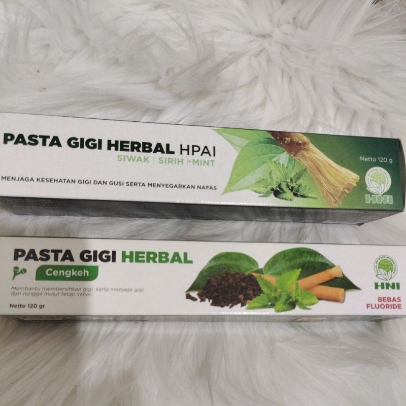 PASTA GIGI HERBAL HDI, HNI &amp; SR-12