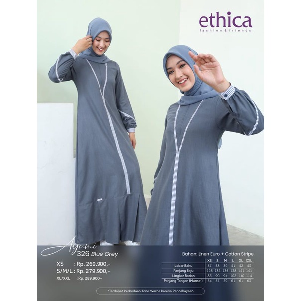 ETHICA AYUMI 326 (BLUE GREY, DUSTY GREY)