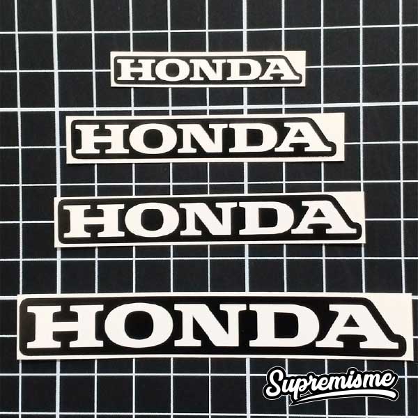 Stiker Honda 10cm 8cm 7cm 5cm | Sticker Honda Print Cutting | Stiker Honda Waterproff