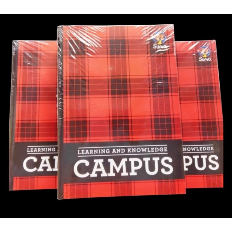 

Buku Tulis Campus Besar 50 Lembar SUMA size Panjang BOXY dapat 10 Buku