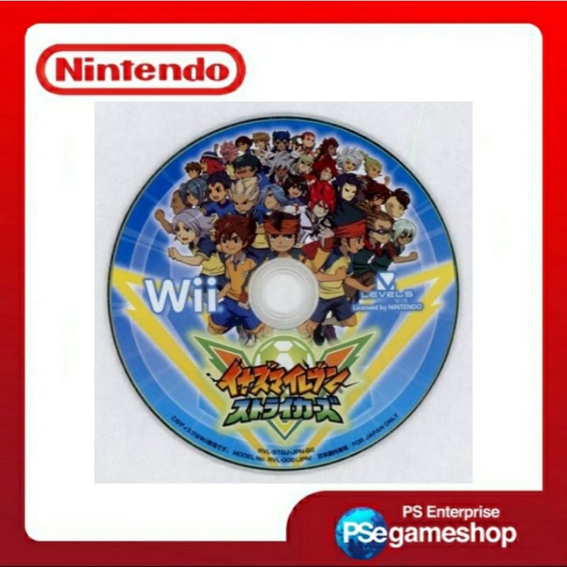 Wii Inazuma Eleven Strikers / preloved (disk only)