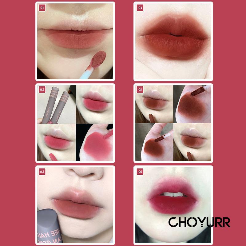 【COD】Lip Glaze Matte Velvet Lip Mud Smooth Waterproof &amp; Long Lasting Not Stick Cup Korean Original Import Kosmetik Makeup-CH