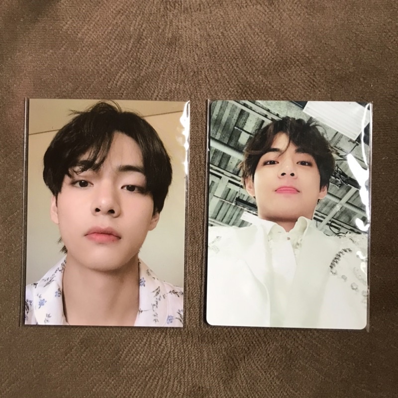 BTS Official Mini Photocard MPC Taehyung V Pajama BE & SYS Ring