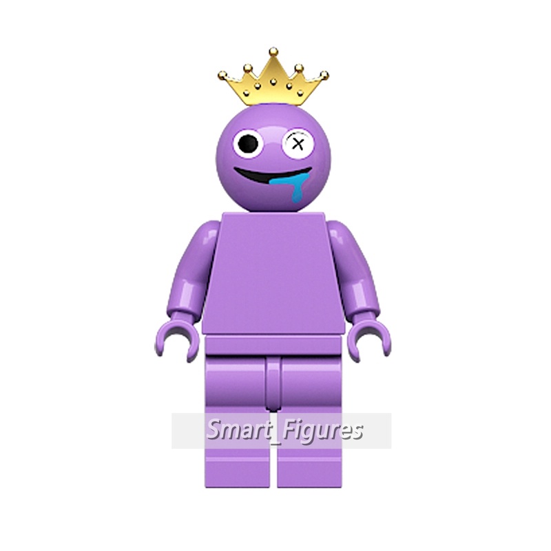 Rainbow Friends Series Blok Bangunan 6jenis Minifigures Anak Rakitan Mainan Roblox Hadiah Angka Mini