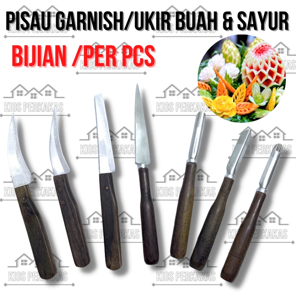 Jual Pisau Garnish Tumpeng Pisau Ukir Buah Dan Sayur Pisau Carving