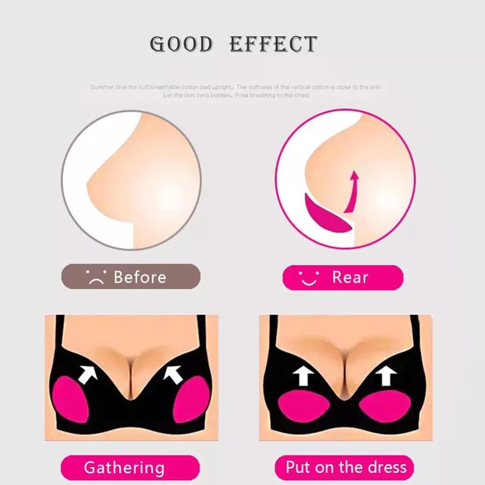 Sepasang Push Up Bra Pads Spons BH 2 Pcs Nude Black Lembut Busa Bra Removeable Busa Pad Sponge Cup Bra Busa Spon Pengganti Swimsuit Baju Pakaian Renang Padding