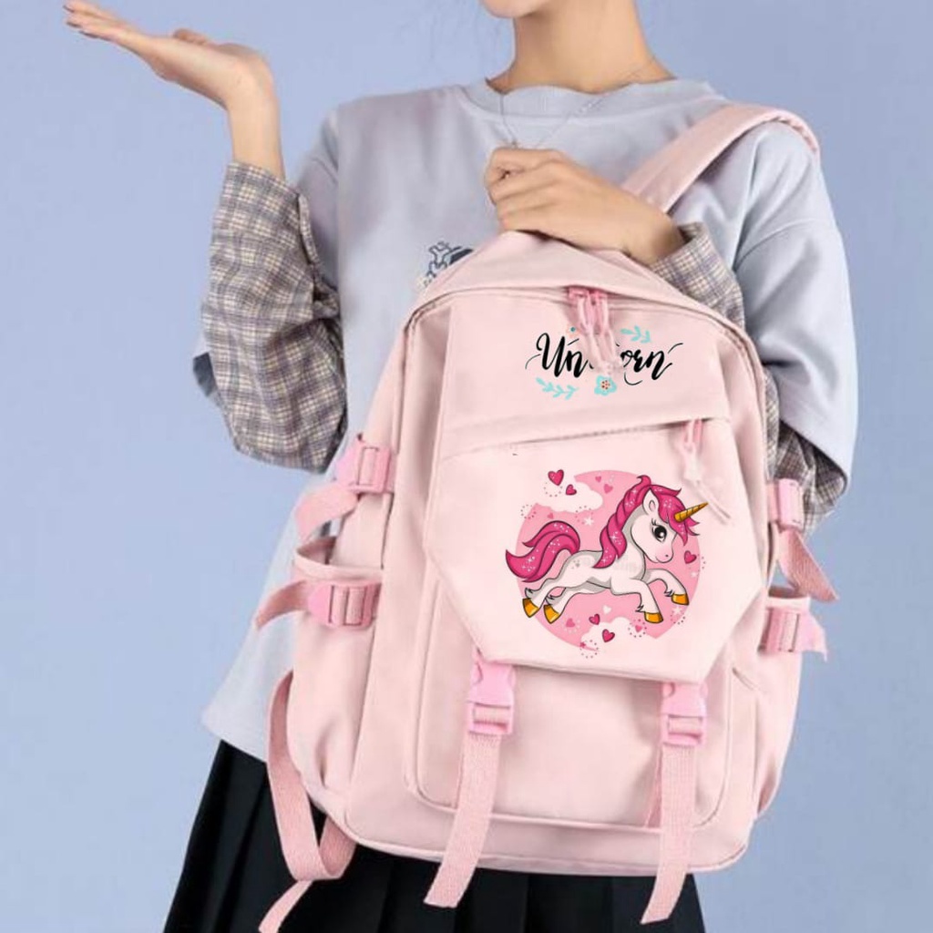 tas sekolah anak perempuan tk dan sd ( free raincover tas ) - tas ransel anak perempuan - tas anak cewe