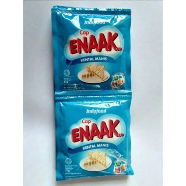 

Susu Kental Manis Cap ENAAK Sachet isi 6