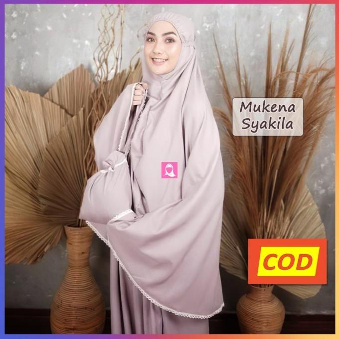 Full set Sajadah + Mukena Syakila Travel Series Mukenah Dan Sajadah