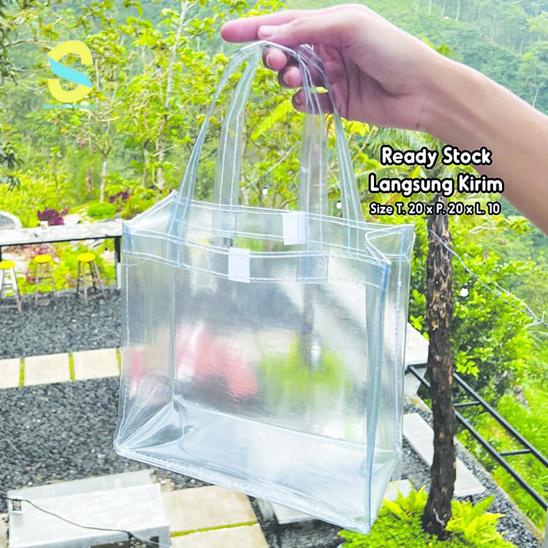 

TAS MIKA TRANSPARAN PREMIUM MURAH BERKUALITAS, GOODIEBAG SOUVENIR T20 P20 L10