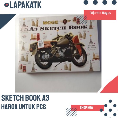 

Buku Gambar Buku Gambar Sketsa / Sketch Book A3 Kiky