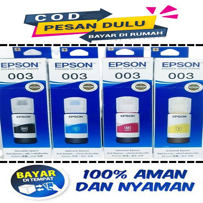 TINTA EPSON 003 ORIGINAL/ TINTA PRINTER