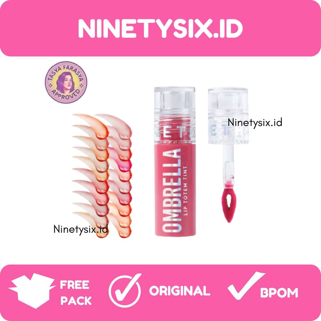 SOMETHINC OMBRELLA Lip Totem Tint - Lip Tint Bibir Plumpy Juicy Sehat