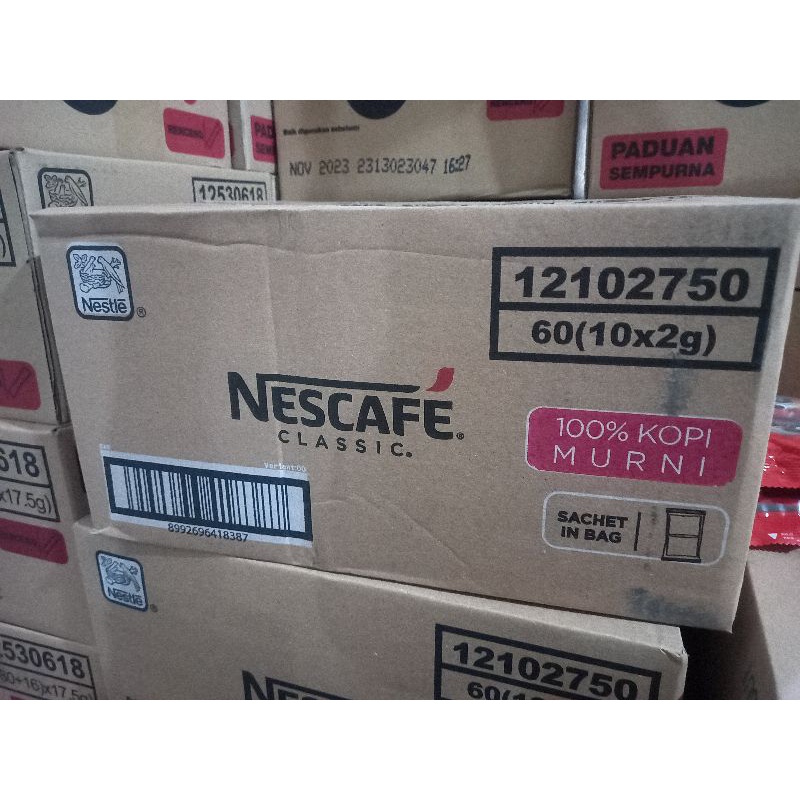 nescafe classic 1 karton