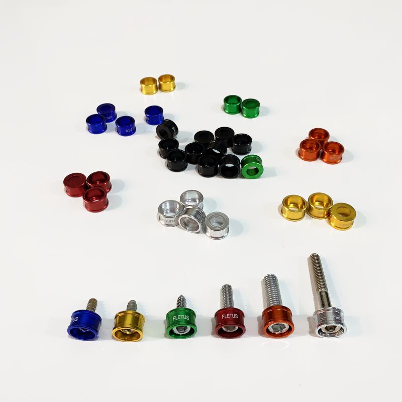 Monel Ring Warna Baut 12 dan Baut 10 Almunium CNC Universal Motor