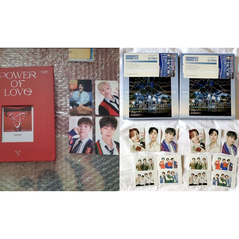 SEVENTEEN DVD INCOMPLETE & POWER OF LOVE