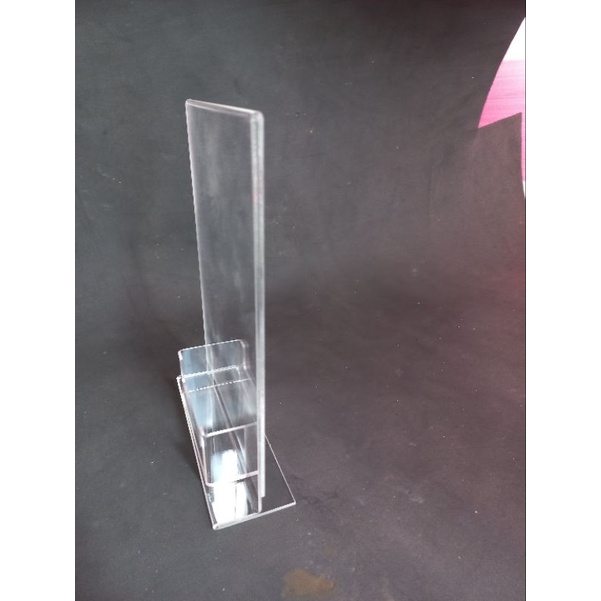 

display menu A5 + kantong kartu nama