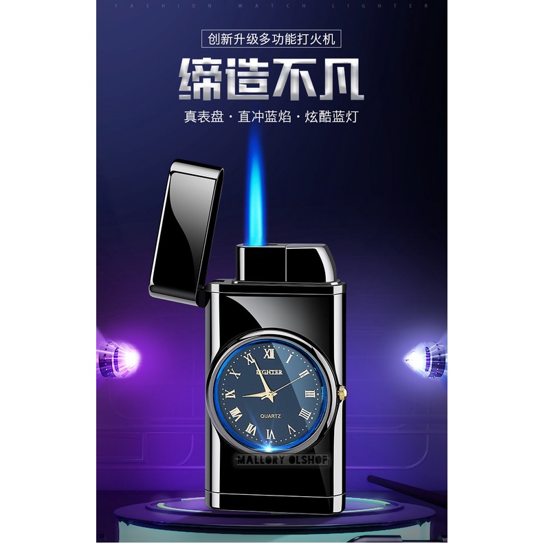 Korek Api Bara Lampu plus Korek Jam Watch Free Box/Korek Api/Korek Jam