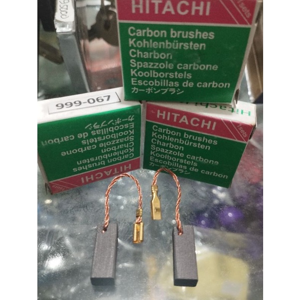 CARBON BRUSH HITACHI 999-067/ARANG SPUL G10SS2 gerinda hitachi