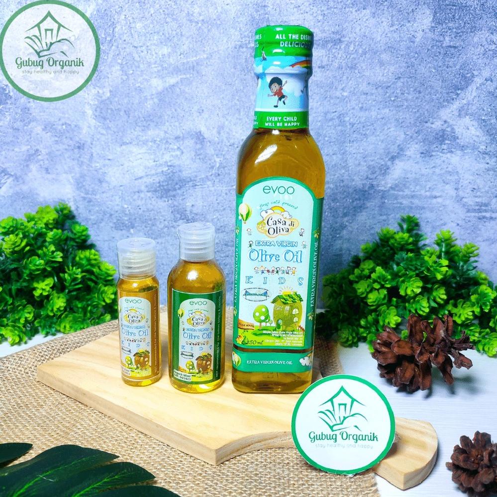 

[HQZ48] EVOO ( Extra Virgin Olive Oil ) CASA DI OLIVA for Kids Minyak Zaitun MPASI Kemasan 60ml 250ml ☈Dijual Murah