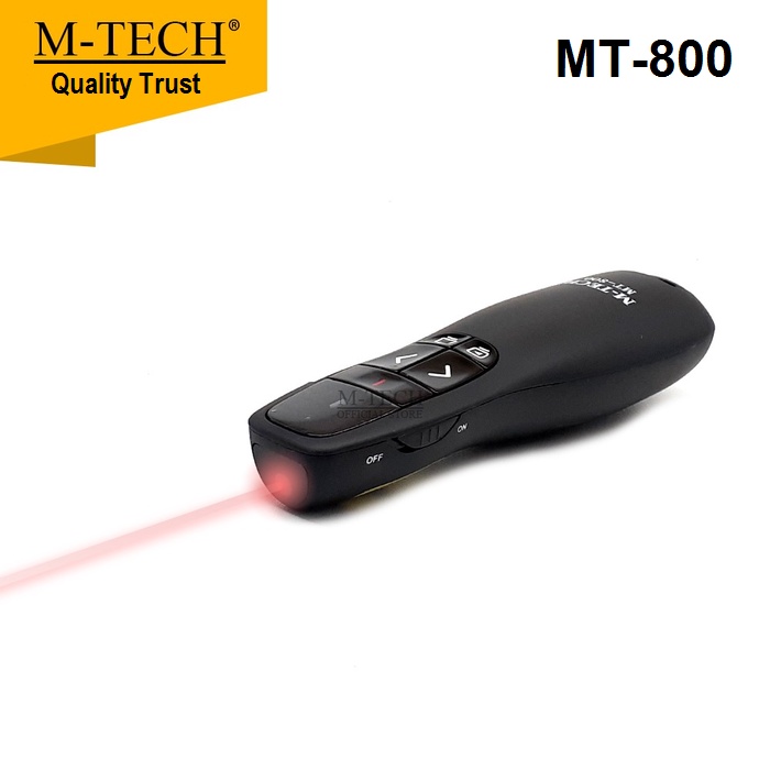 M-Tech Wireless Presenter with Laser Pointer MT-800